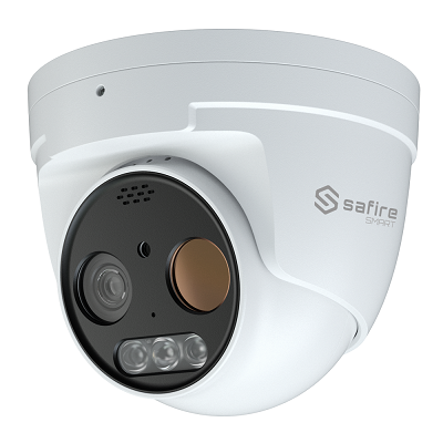 TELECAMERA TERMICA TURRET IP 5MP A DOPPIA OTTICA